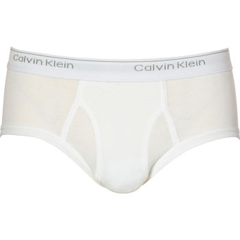 Calvin Klein Men’s Classic Fit Cotton Brief 3-Pack-White | My online ...