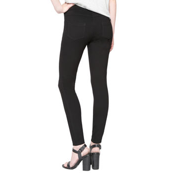 Matty M Ladies Ponte Pant with Faux Zipper Pockets Black My online store dba Expo Int l