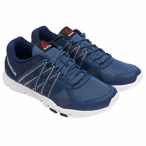 reebok blue sneakers