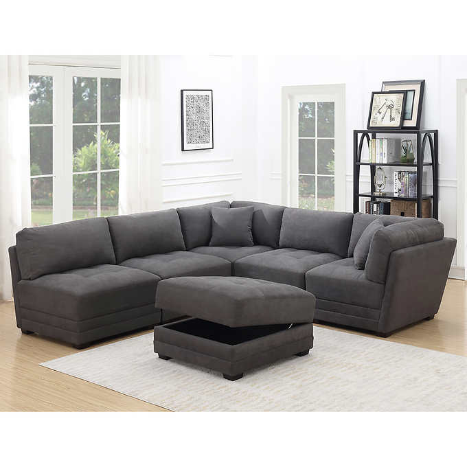 6 pc store modular sectional